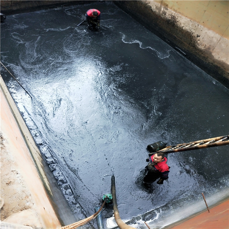 金门废水池清理